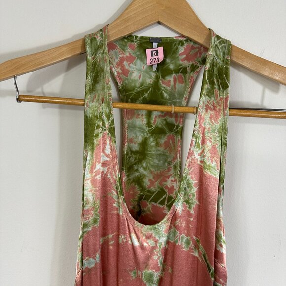Young Fabulous & Broke Maxi Tie Dye Tank Dress Women's Size S - Picture 3 of 13